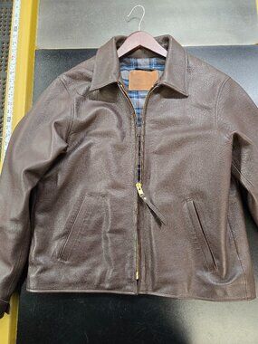 Coronado Leather Jacket No. 109 Bison Bomber